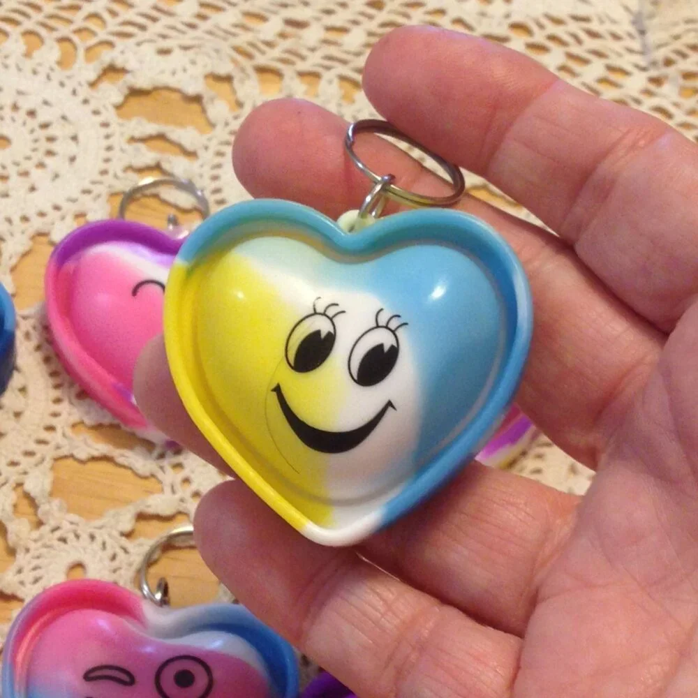 Party Favors or Stocking Stuffers bundle, cute bubble keychains